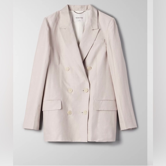 Aritiza Babaton Linen Blazer - Picture 3 of 3